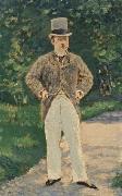 Edouard Manet Portrait de Monsieur Brun France oil painting artist